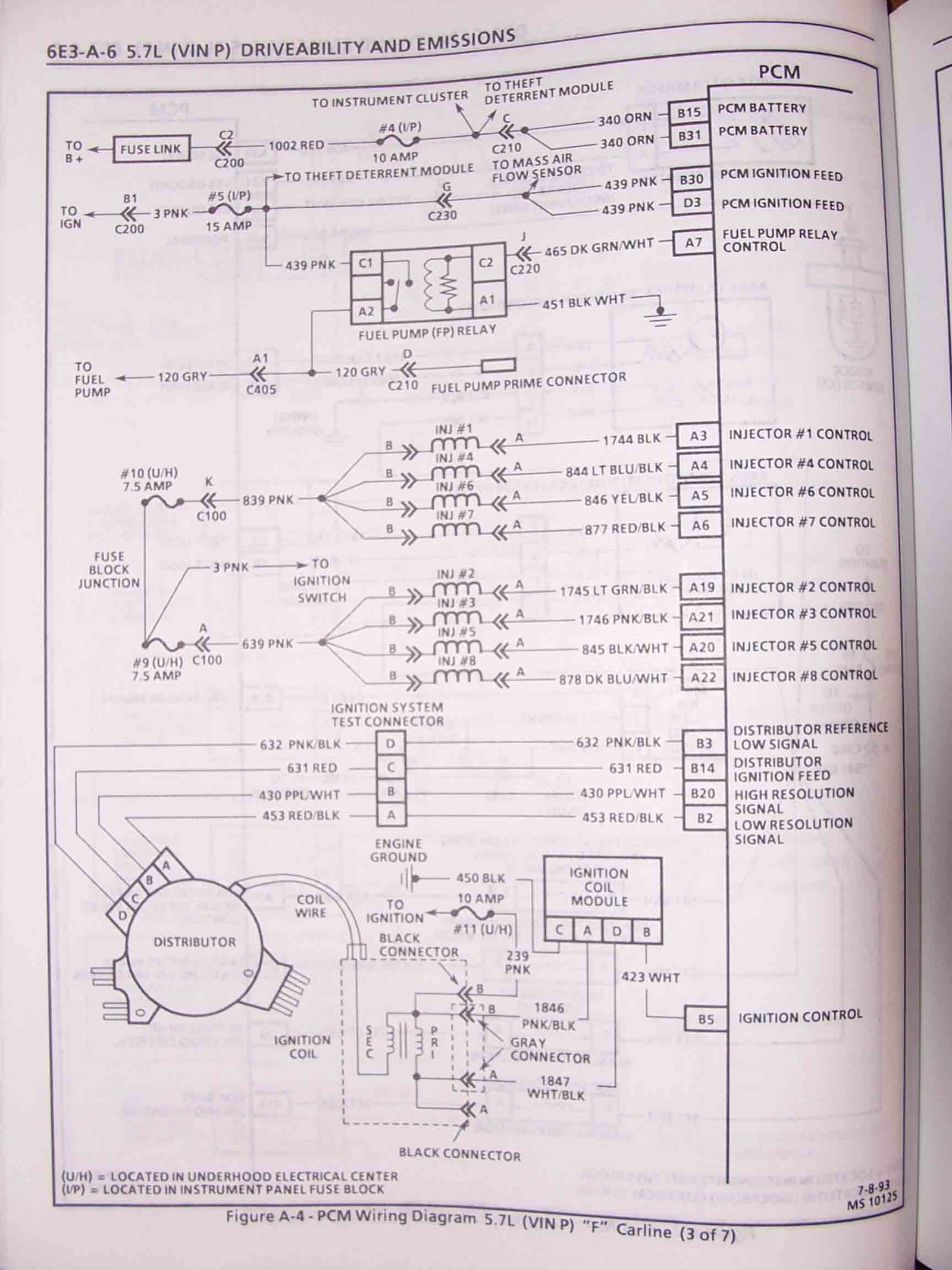 61 U0026 39  Vette W   96 Grand Sport Ecm Wiring Needed