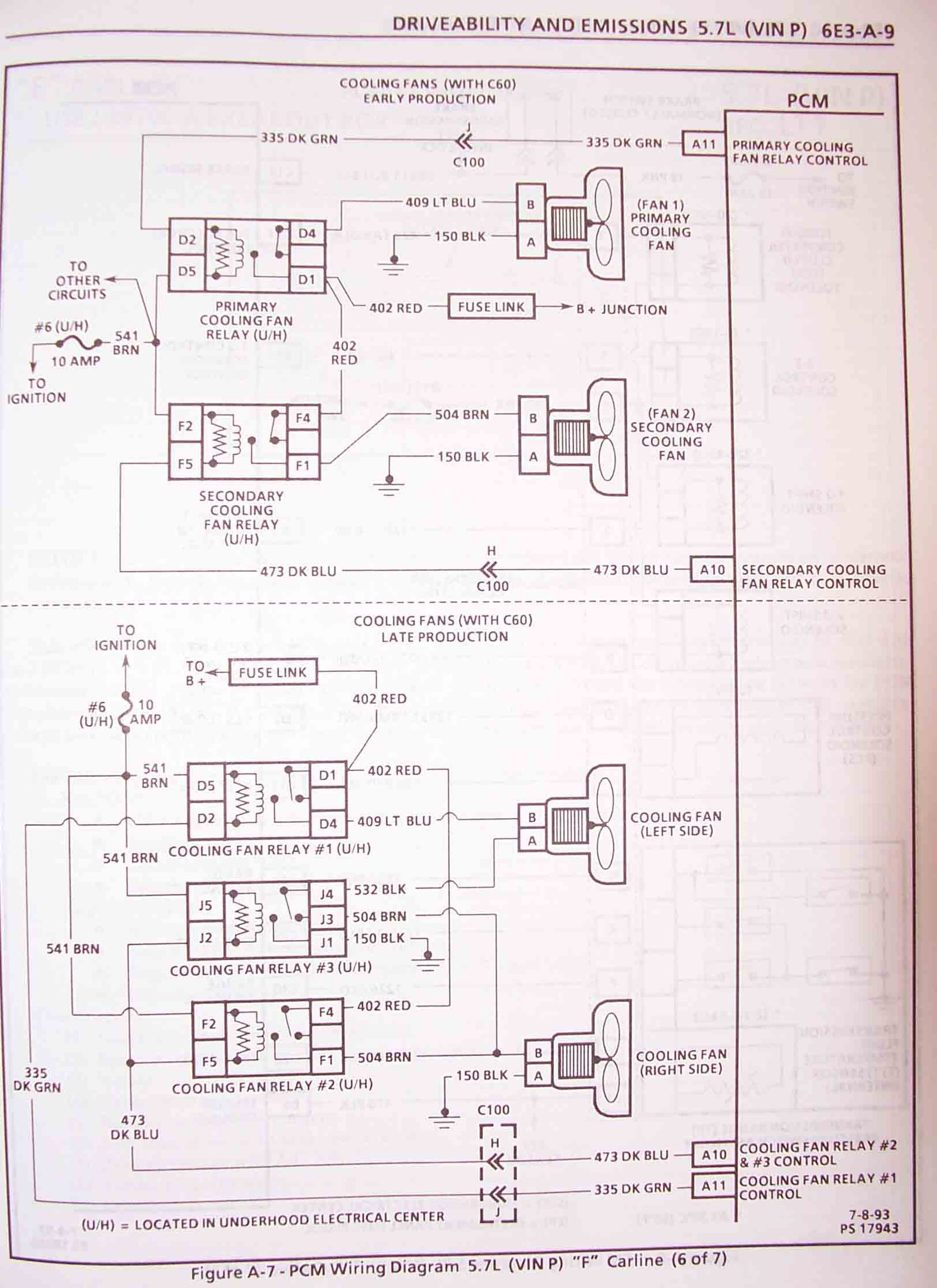 1996 Lt1 Engine Diagram - 4th Gen Lt1 F Body Tech Aids Drawings