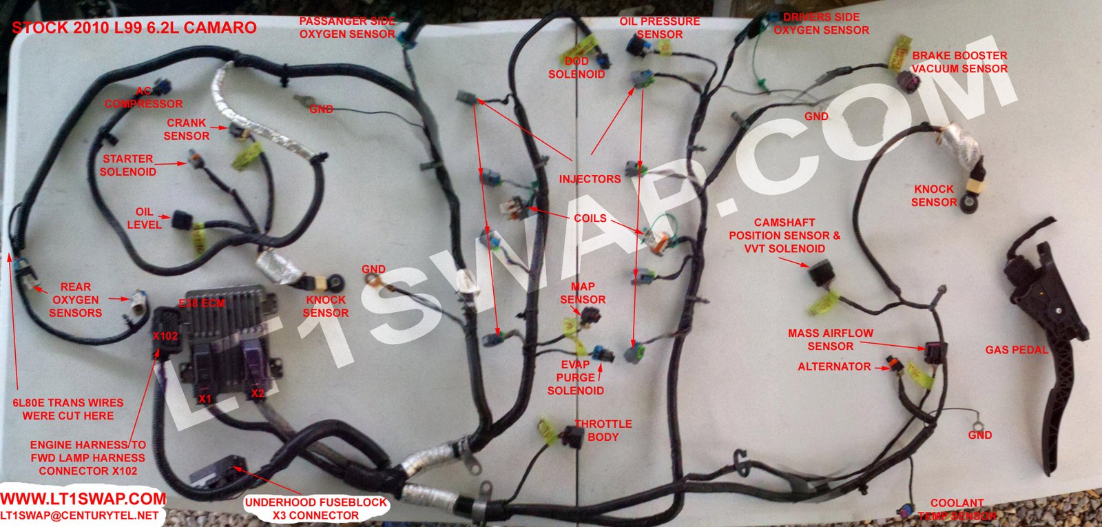 Ls3 Engine Wiring Harness Diagram from lt1swap.com